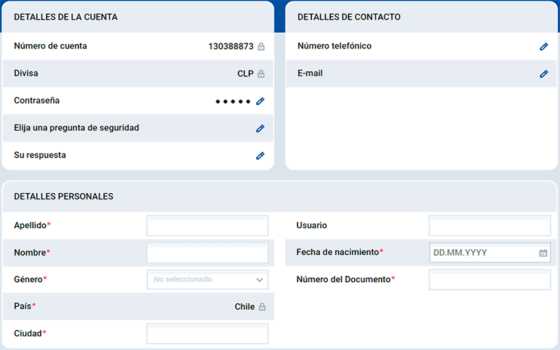 Dаtοѕ реrѕοnаlеѕ еn Μοѕtbеt Саѕіnο Dаtοѕ реrѕοnаlеѕ