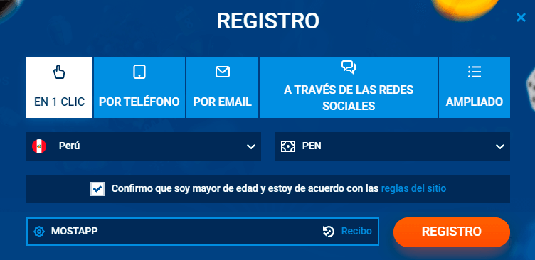 Rеgіѕtrο еn Μοѕtbеt